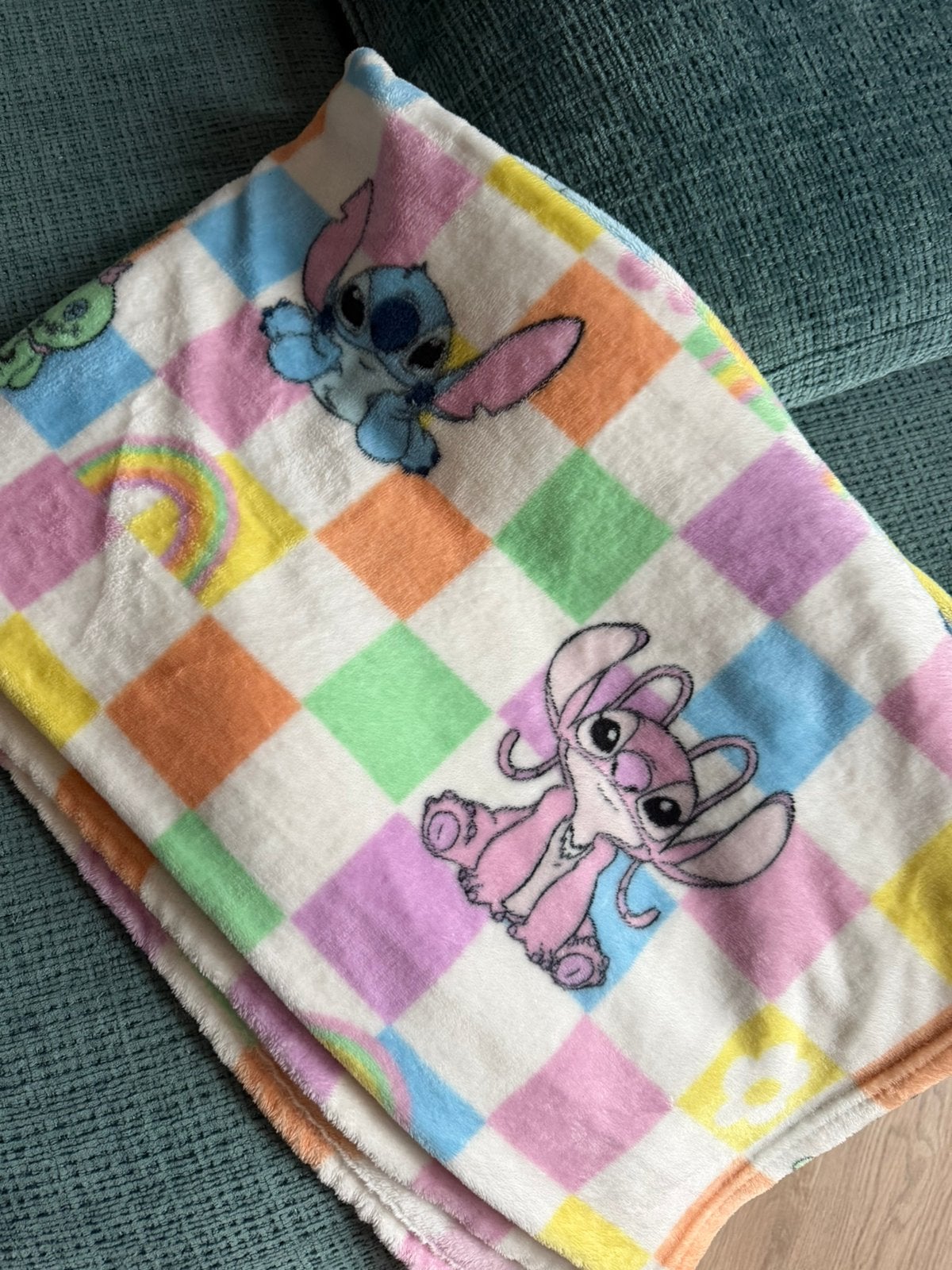 Disney Stitch deken, Ophalen of Verzenden, Zo goed als nieuw, Overige typen, Meerkleurig