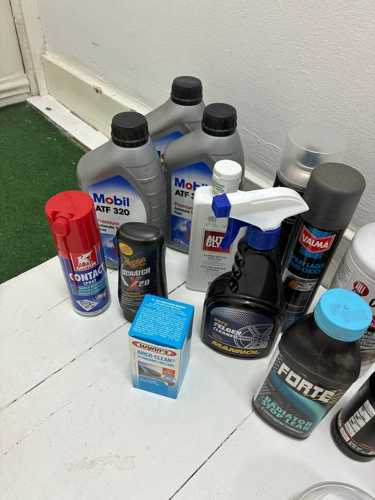Diverse auto onderhoudsproducten en vloeistoffen, Auto diversen, Onderhoudsmiddelen, Ophalen of Verzenden