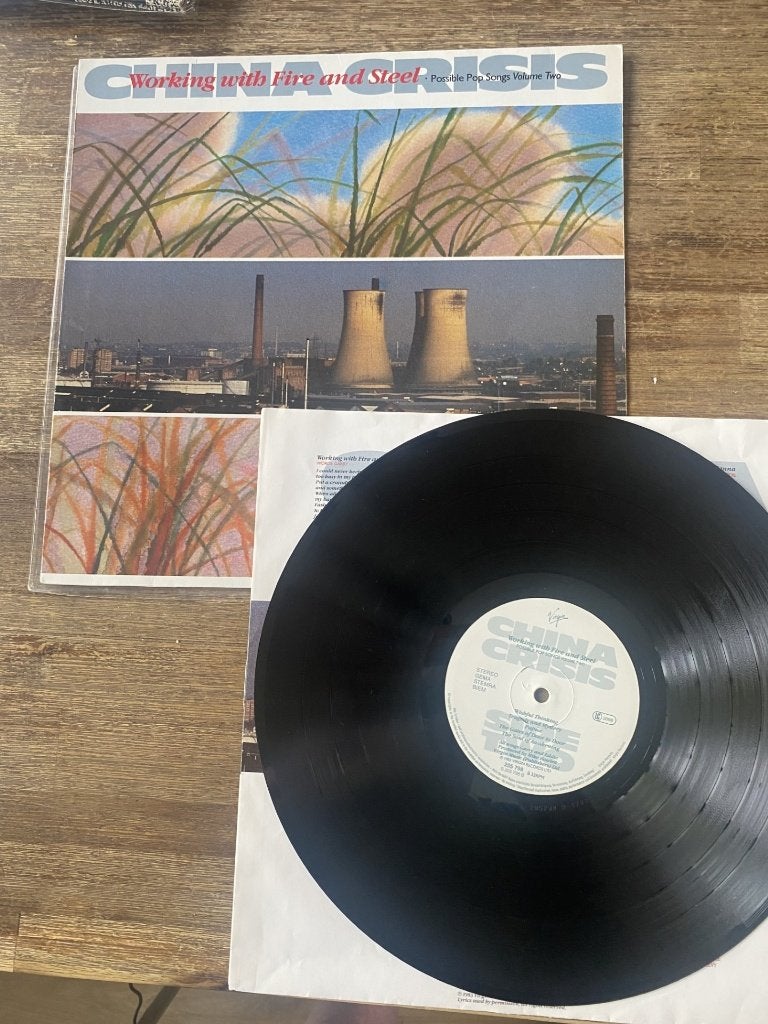 China Crisis – Working With Fire And Steel, LP, Pop, Ophalen of Verzenden, Zo goed als nieuw