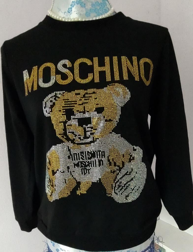 Moschino sweater maat S, Moschino, Zwart, Ophalen of Verzenden, Zo goed als nieuw