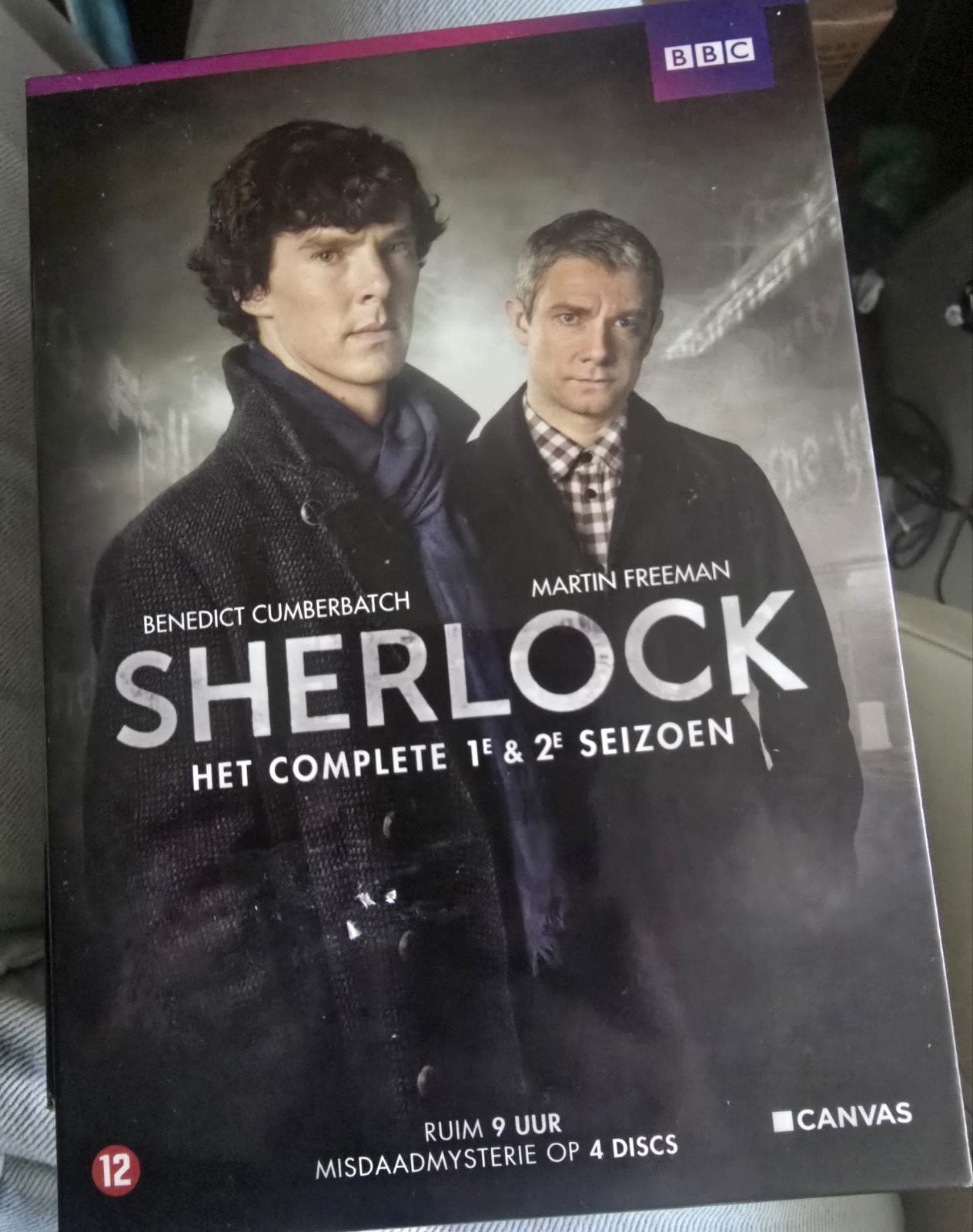 Sherlock: Het complete 1e & 2e seizoen (Blu-ray), Nederlands, Ophalen of Verzenden, Gebruikt, Engels