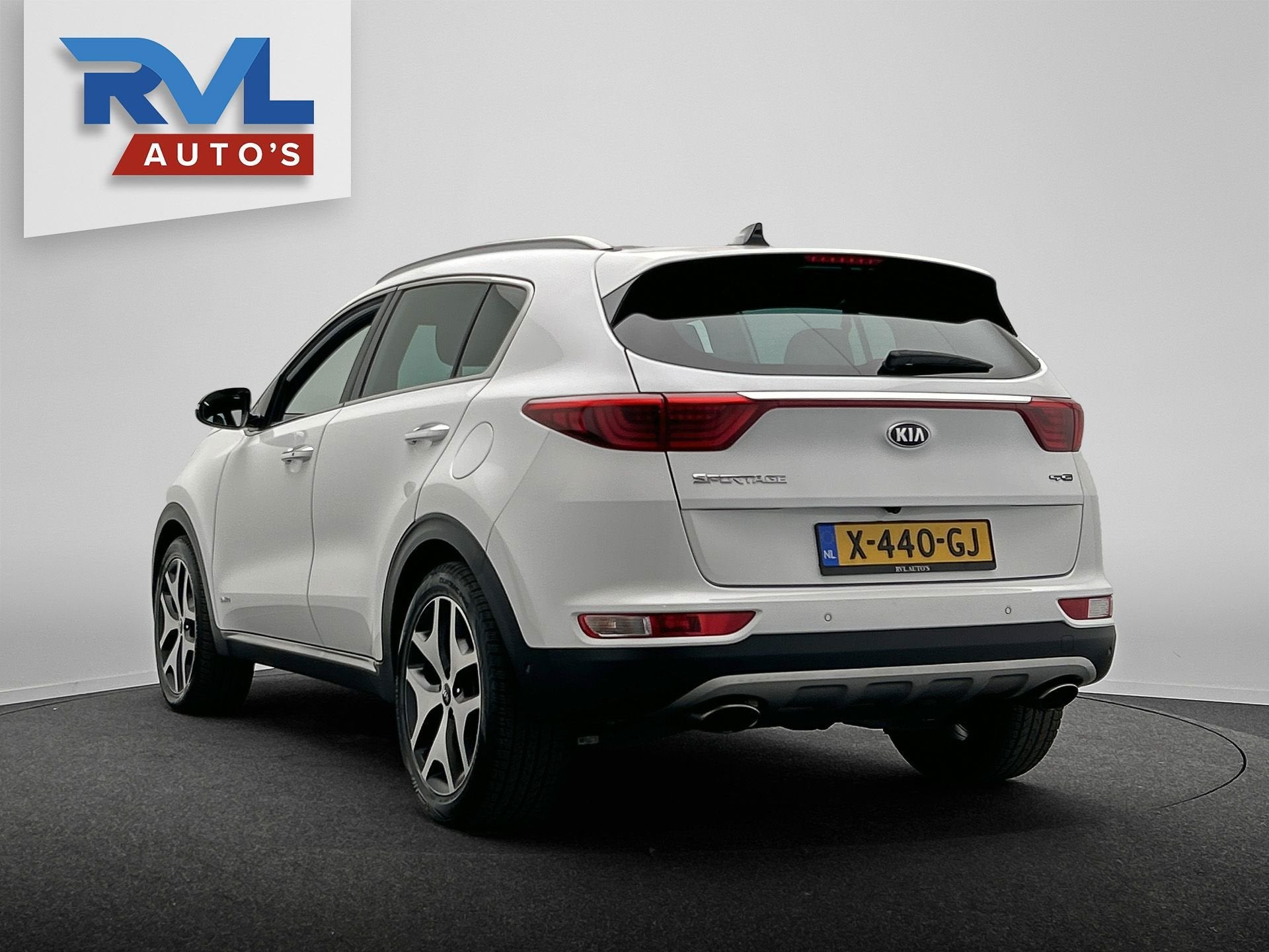 Kia Sportage 1.6 T-GDI 4WD GT-Line PlusLine | Dealer ondh. |, Auto's, Kia, Gebruikt, 4 cilinders, Wit, Leder