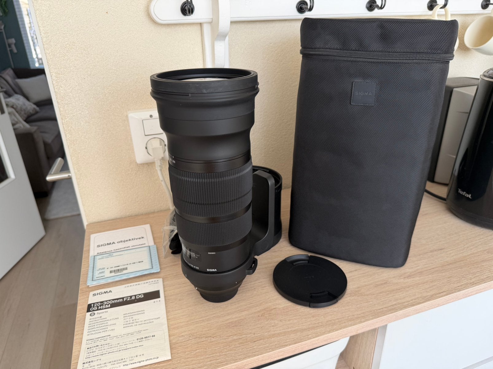 Sigma 120-300mm f/2.8 DG OS HSM Sports lens voor Nikon, Audio, Tv en Foto, Fotografie | Lenzen en Objectieven, Ophalen of Verzenden