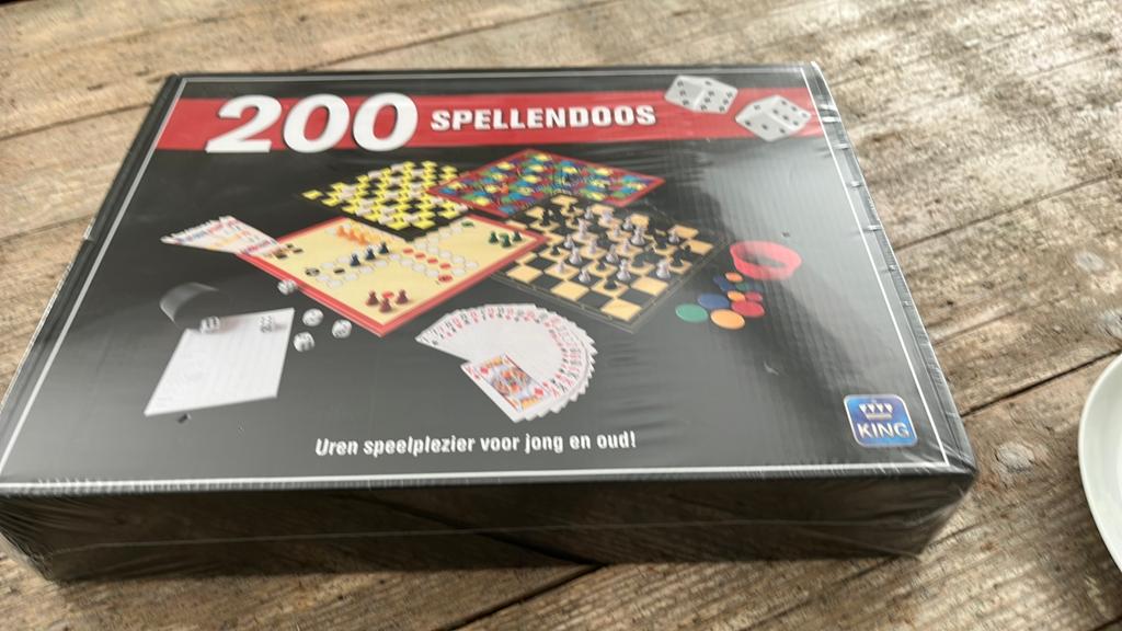 200 spellendoos nieuw in verpakking, Ophalen of Verzenden, Nieuw