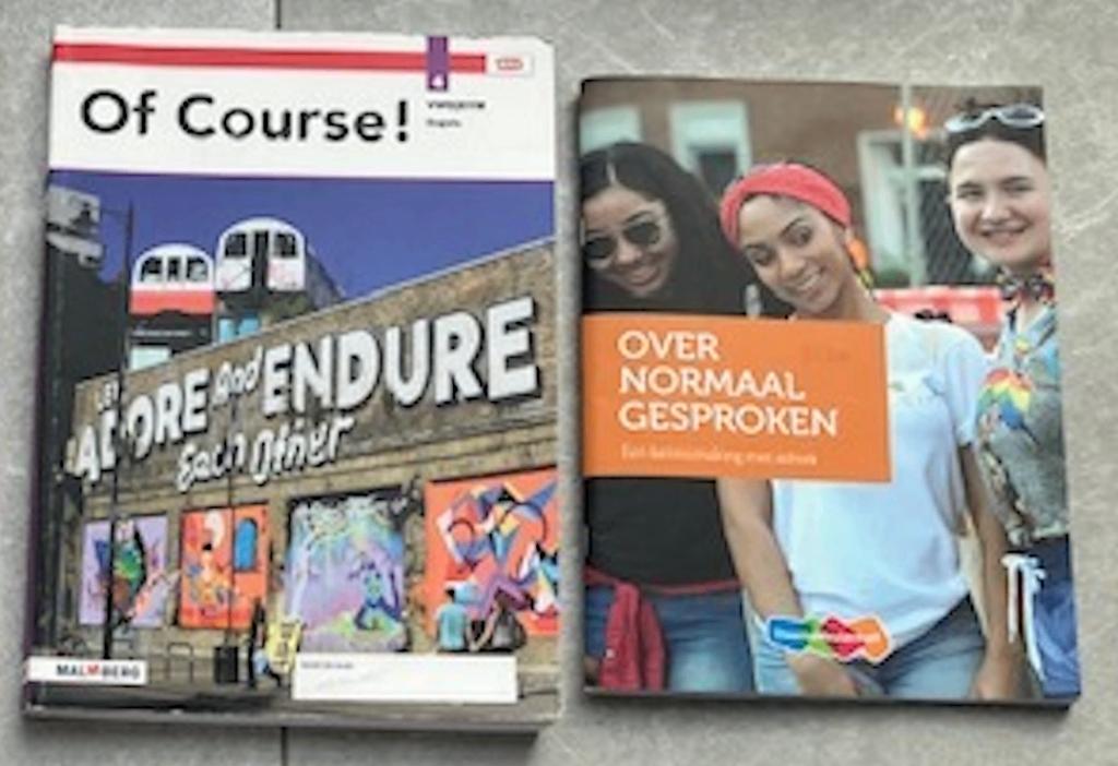 2x Schoolboeken Engels en Levensbeschouwing vwo 4, Ophalen of Verzenden, Zo goed als nieuw, VWO, Engels
