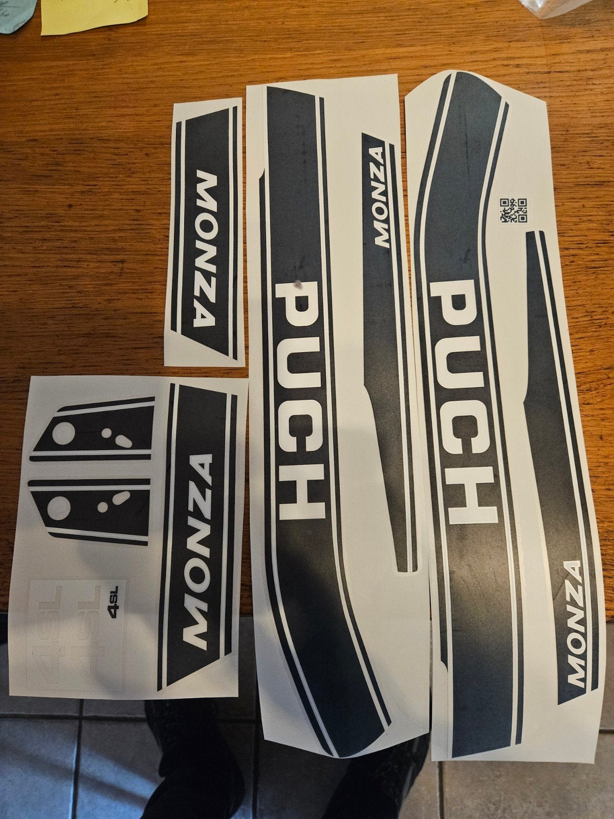 Puch Monza Stickerset/Transfer set., Ophalen of Verzenden, Nieuw, Tank