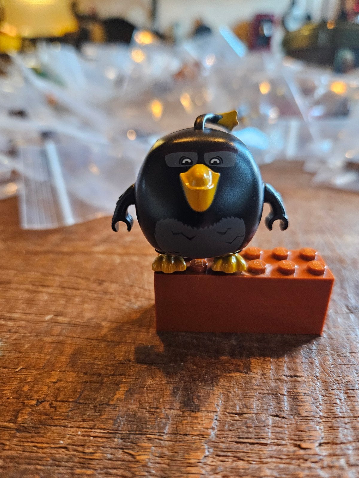 LEGO Angry Birds Minifiguur Bomb (Black Bird), Inclusief minifiguren, Gebruikt, Overige thema's, Lego
