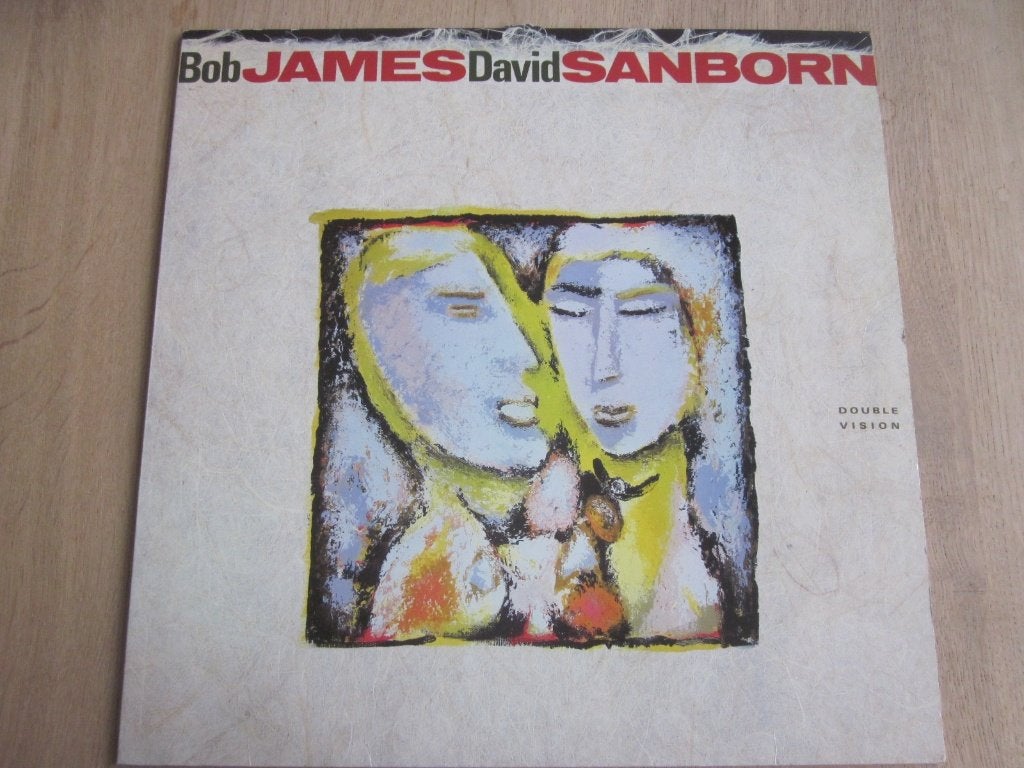 Elpee Bob James & David Sanborn - Double vision, LP, Zo goed als nieuw, 12 inch, Verzenden