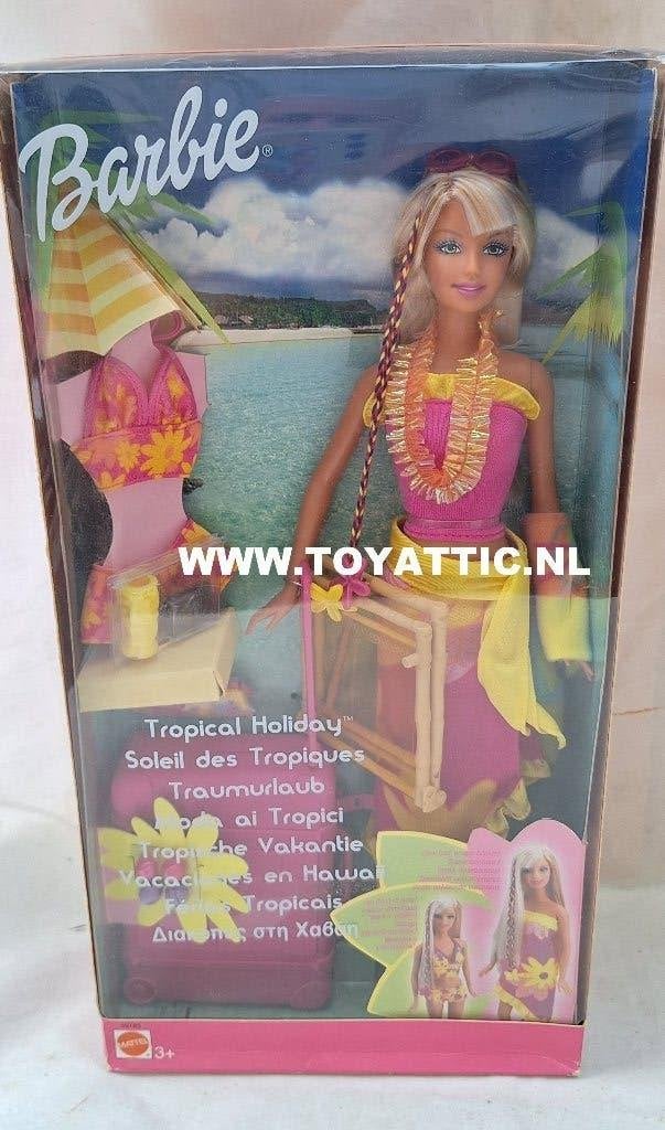 Barbie tropical hawaii hot summer vibes zwembad zeemeermin, Verzamelen, Ophalen of Verzenden, Nieuw, Fashion Doll