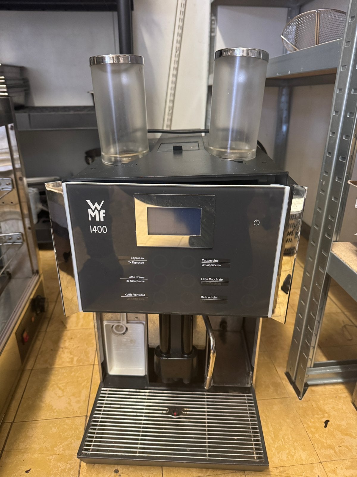 WMF 1400 Professionele Koffiemachine – Voor Onderdelen, Witgoed en Apparatuur, 10 kopjes of meer, Ophalen of Verzenden, Zo goed als nieuw