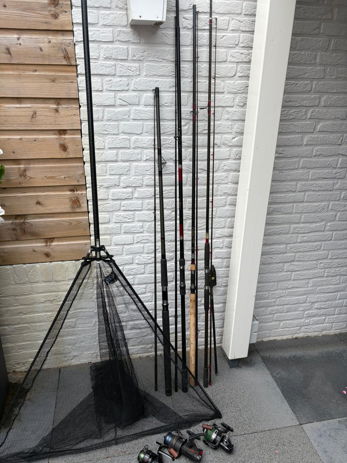 Vis spullen, Watersport en Boten, Hengelsport | Algemeen, Ophalen, Gebruikt, Werphengel