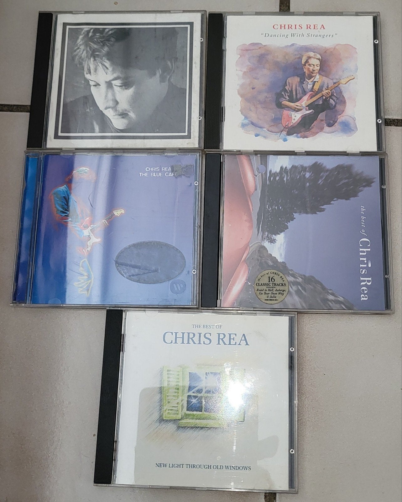 Collectie van 5 Chris Rea CD's, Ophalen, Zo goed als nieuw, Singer-songwriter, Album
