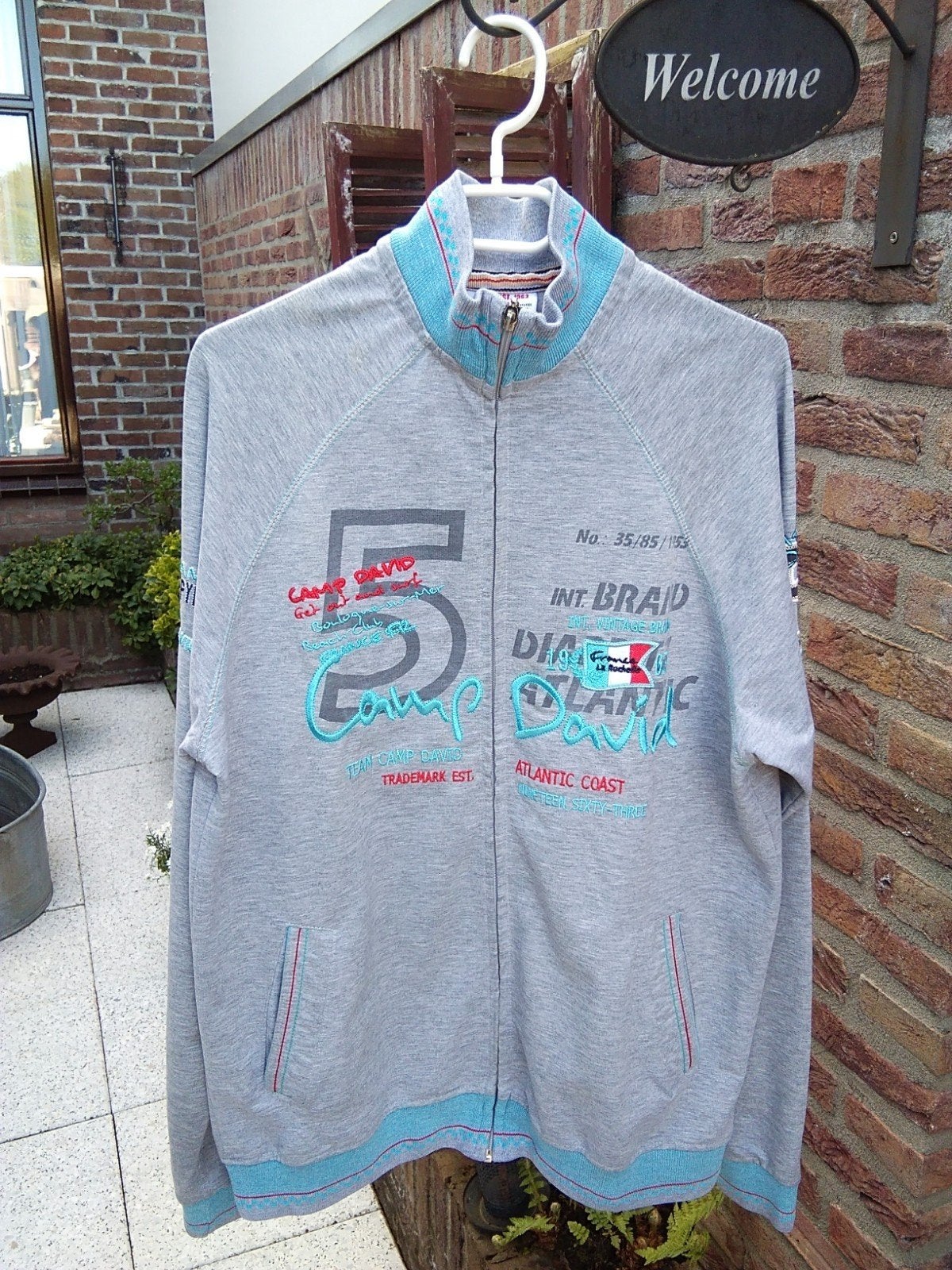 Leuk zomervest in uitstekende staat., Ophalen, Zo goed als nieuw, Maat 52/54 (L), Camp David