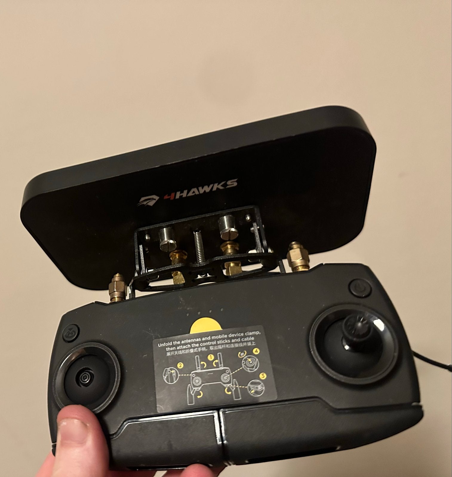 DJI Mavic Mini 1 controller met 4Hawks antenne, Ophalen of Verzenden, Zo goed als nieuw, DJI