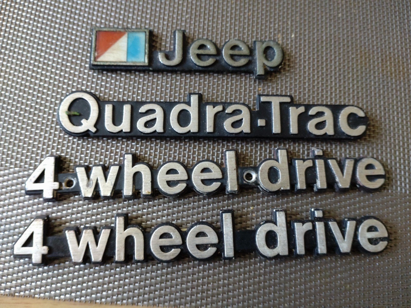 setjr jeep engineer emblemen, Ophalen of Verzenden, Amerikaanse onderdelen