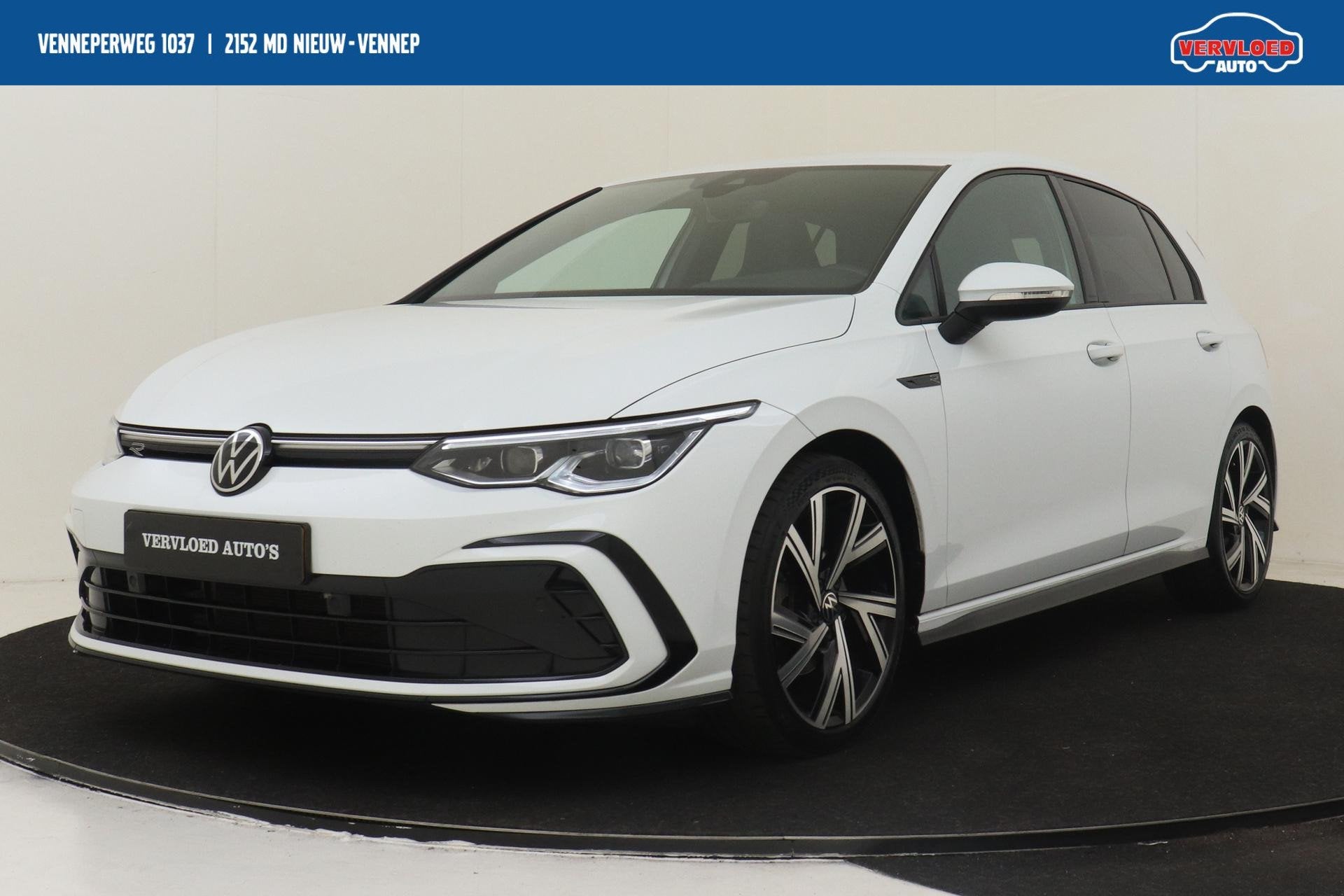 Volkswagen Golf 1.5 eTSI R-LINE -MATRIX.LED|STOEL/STUURVERW., 4 cilinders, 150 pk, Wit, Geïmporteerd
