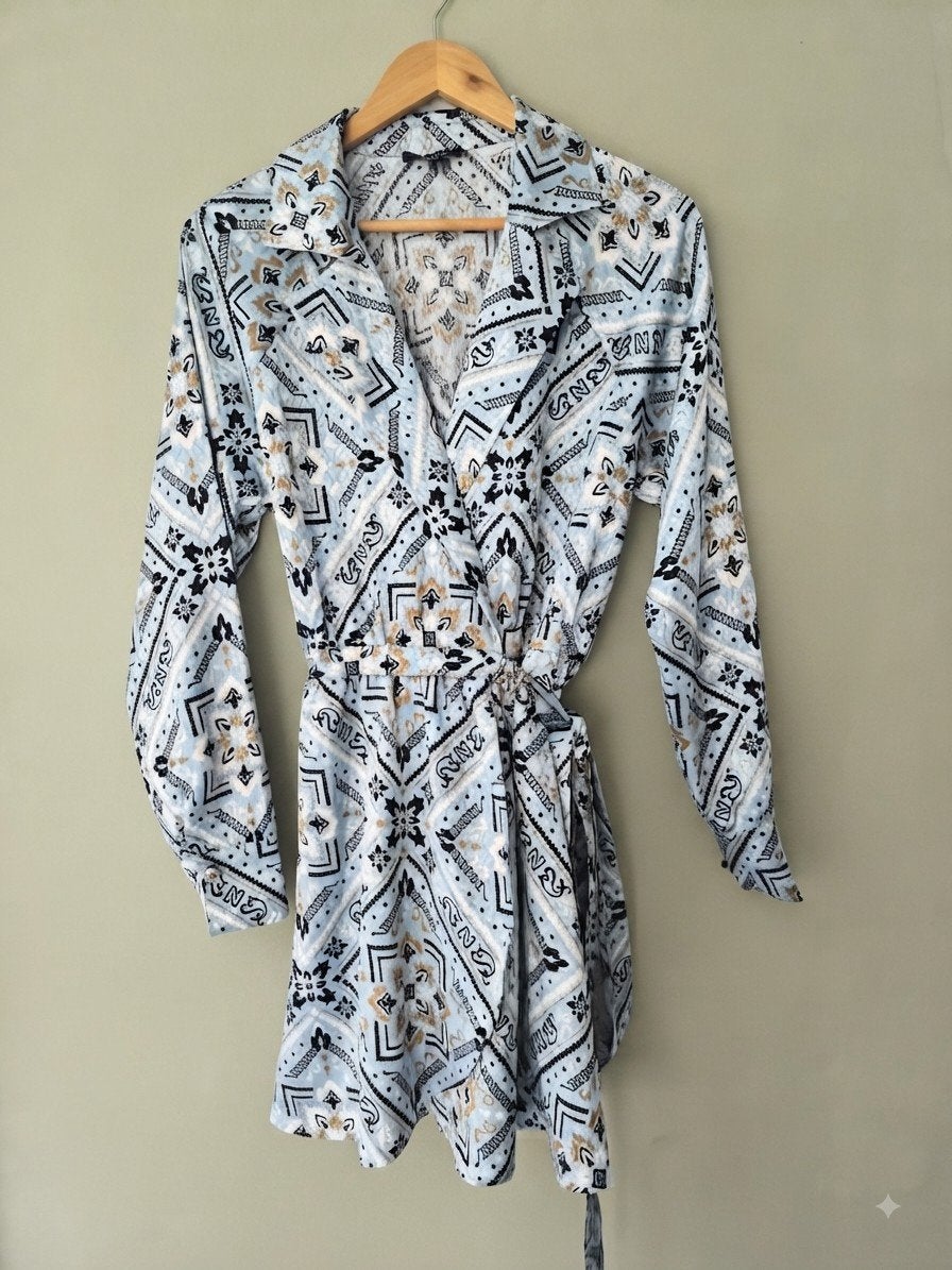 Nikkie print jurk nieuw, Maat 38/40 (M), Meerkleurig, Nieuw, Ophalen of Verzenden