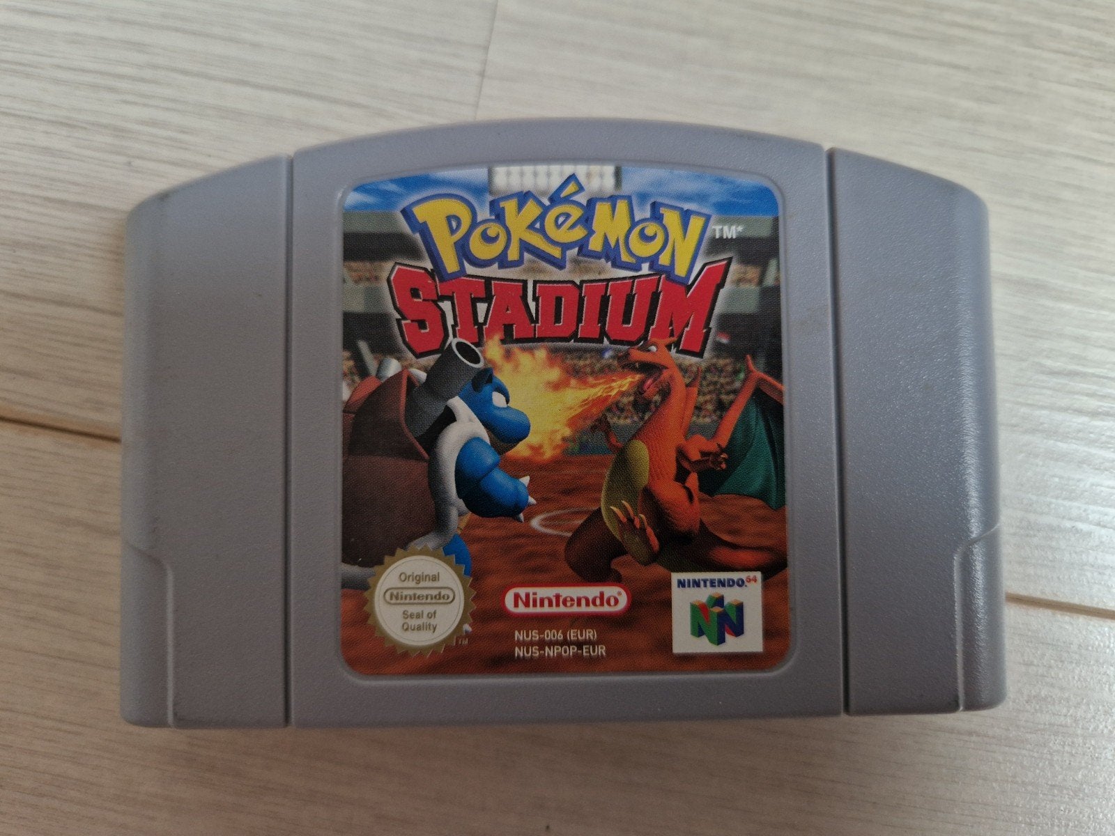 pokemon stadium n64 nintendo 64 red blue yellow game spel, Ophalen of Verzenden