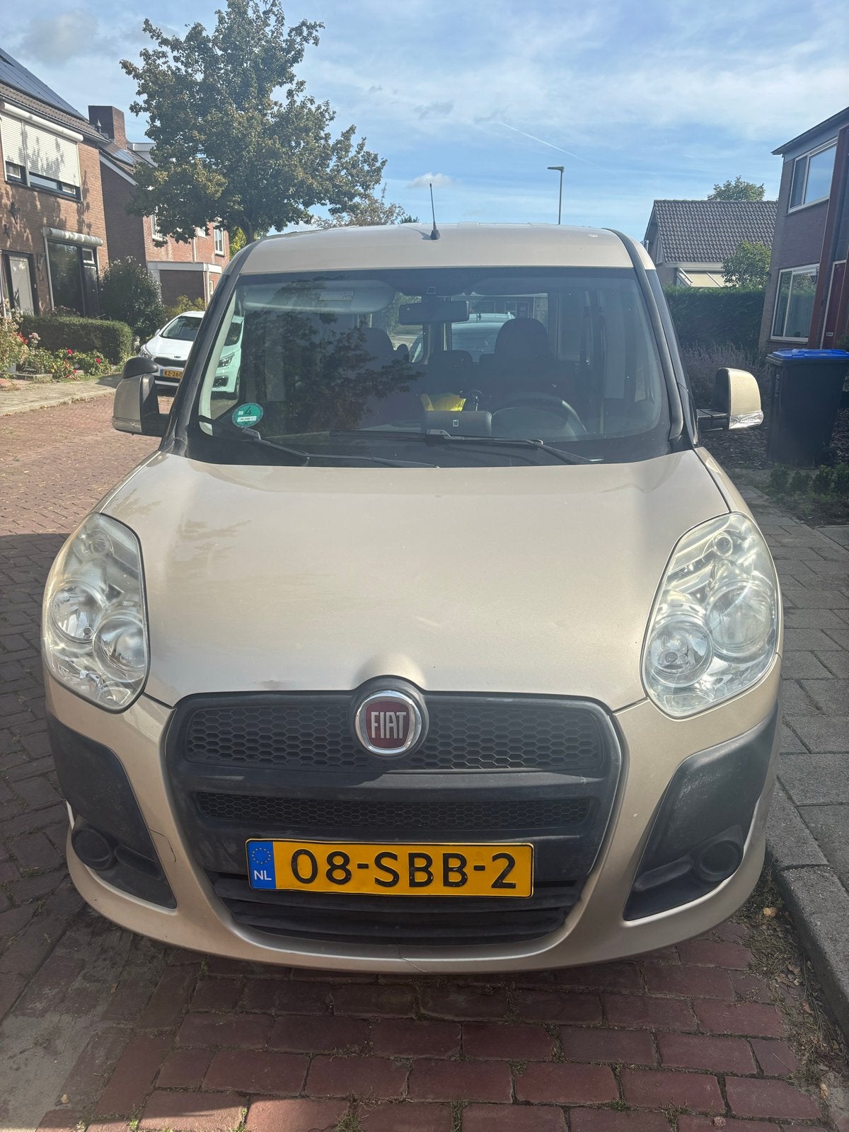Fiat Doblo 1.4 2011 Beige, Auto's, Voorwielaandrijving, Doblo, Beige, Handgeschakeld
