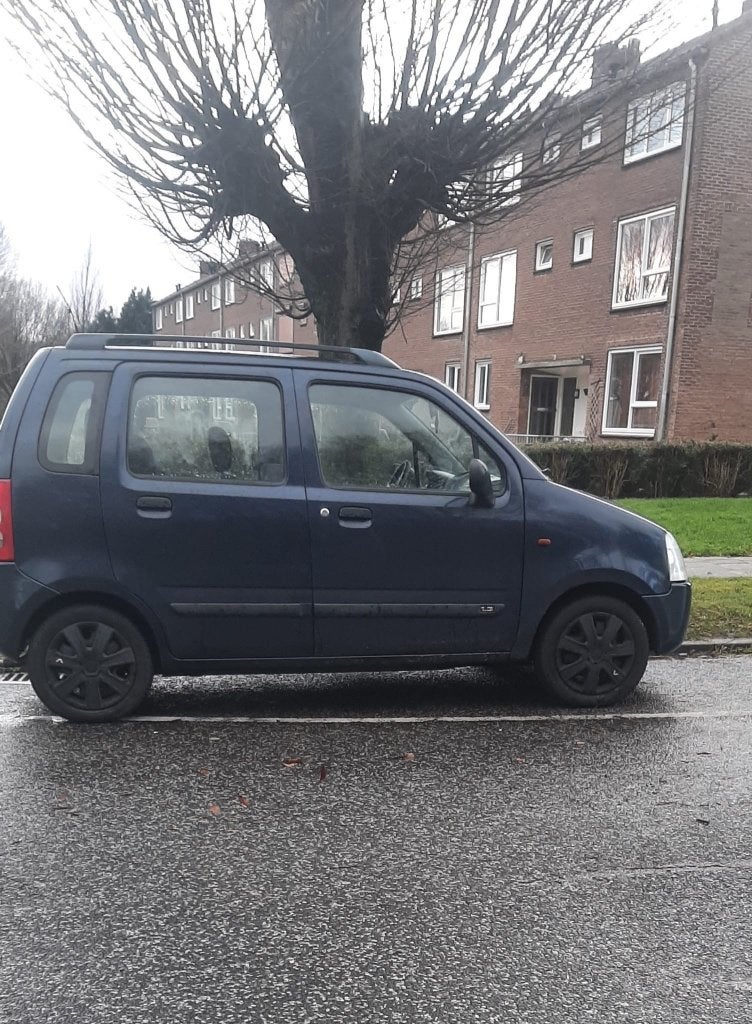 Suzuki Wagon R+ 1.3 AUT 2002 Blauw, Auto's, Stof, 40 €/maand, 4 cilinders, 925 kg