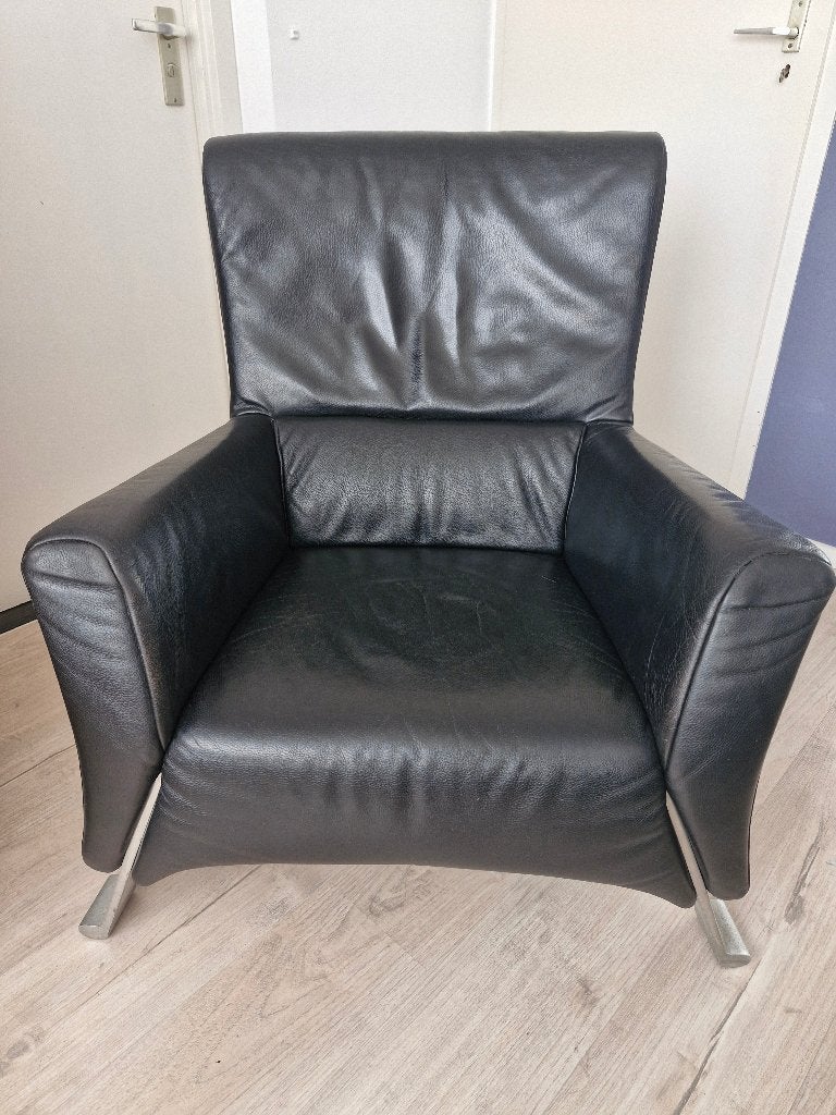 Rolf Benz design 322 fauteuil, Gebruikt, 75 tot 100 cm, Ophalen of Verzenden, Rolf Benz 322