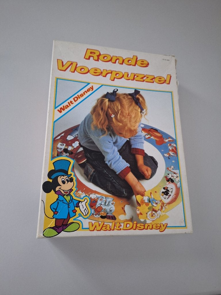 Ronde vloerpuzzel, compleet, Ophalen, Meer dan 50 stukjes, 6 jaar of ouder