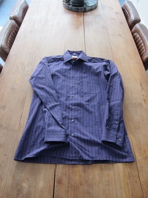Olymp blouse overhemd 39 paars slim line, Kleding | Heren, Overhemden, Paars, Zo goed als nieuw, Schipluidenlaan 20 5035KJ Tilburg