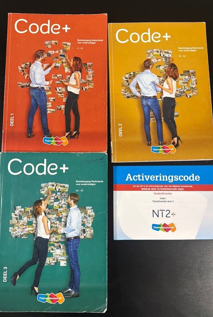 Code+ Nederlands 0-A1 / A1-A2 / A2-B1, Ophalen of Verzenden, Gelezen, Overige niveaus, Nederlands