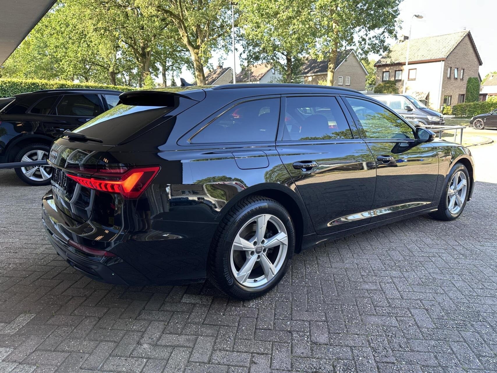 Audi A6 Avant 45 TFSI S edition Led, Camera, Climat, LM.., Auto's, Audi, Gebruikt, Zwart, A6, 5 stoelen