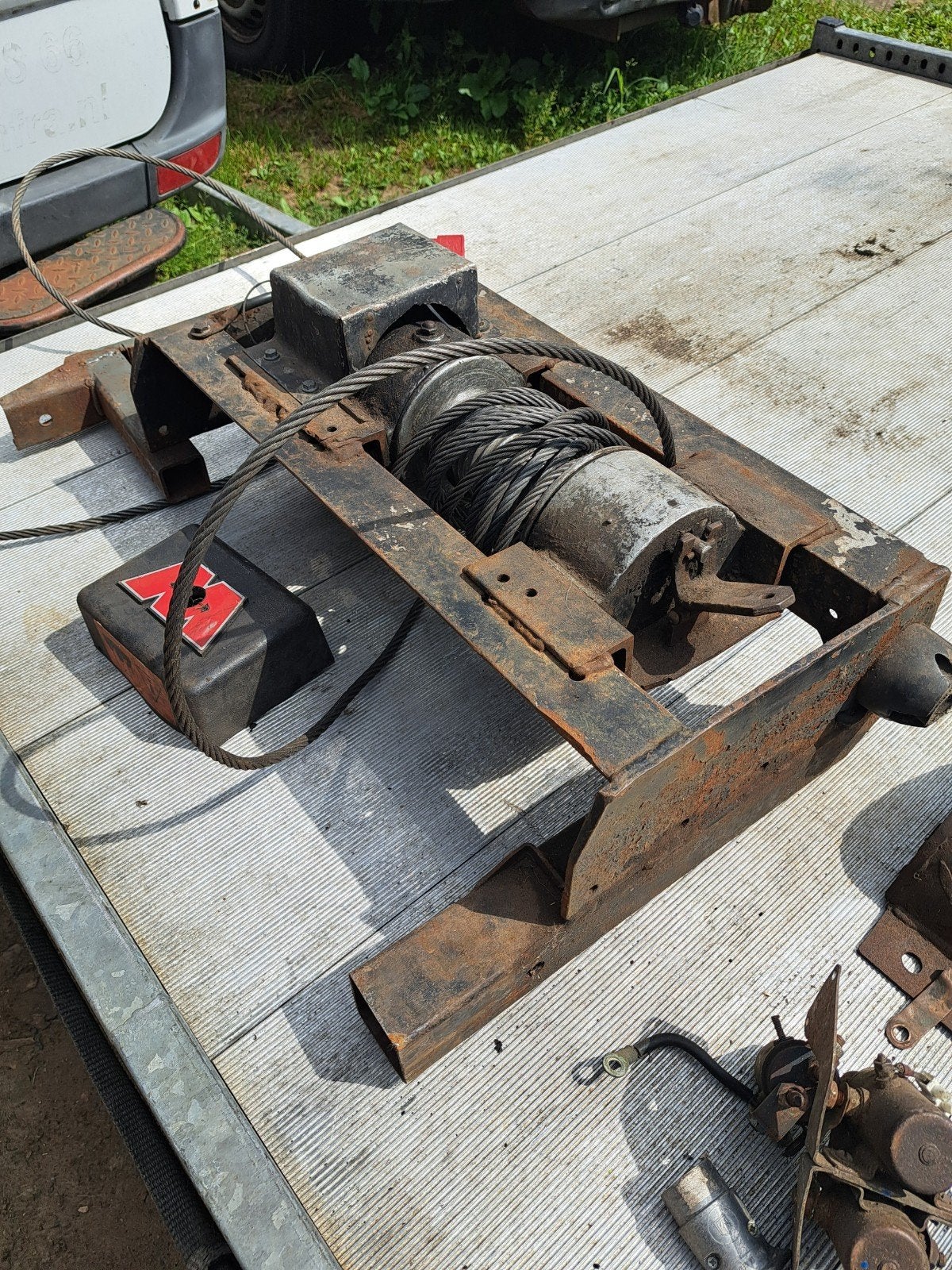 Tekoop ramsey lier 12v 24v, Ophalen of Verzenden, Gebruikt