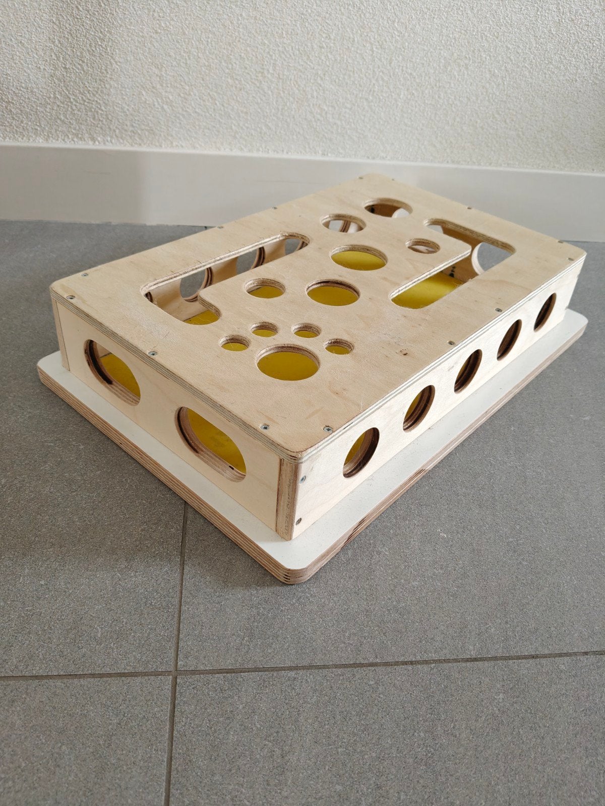 Houten speel- en activiteitendoos voor katten, Dieren en Toebehoren, Ophalen of Verzenden, Overig speelgoed