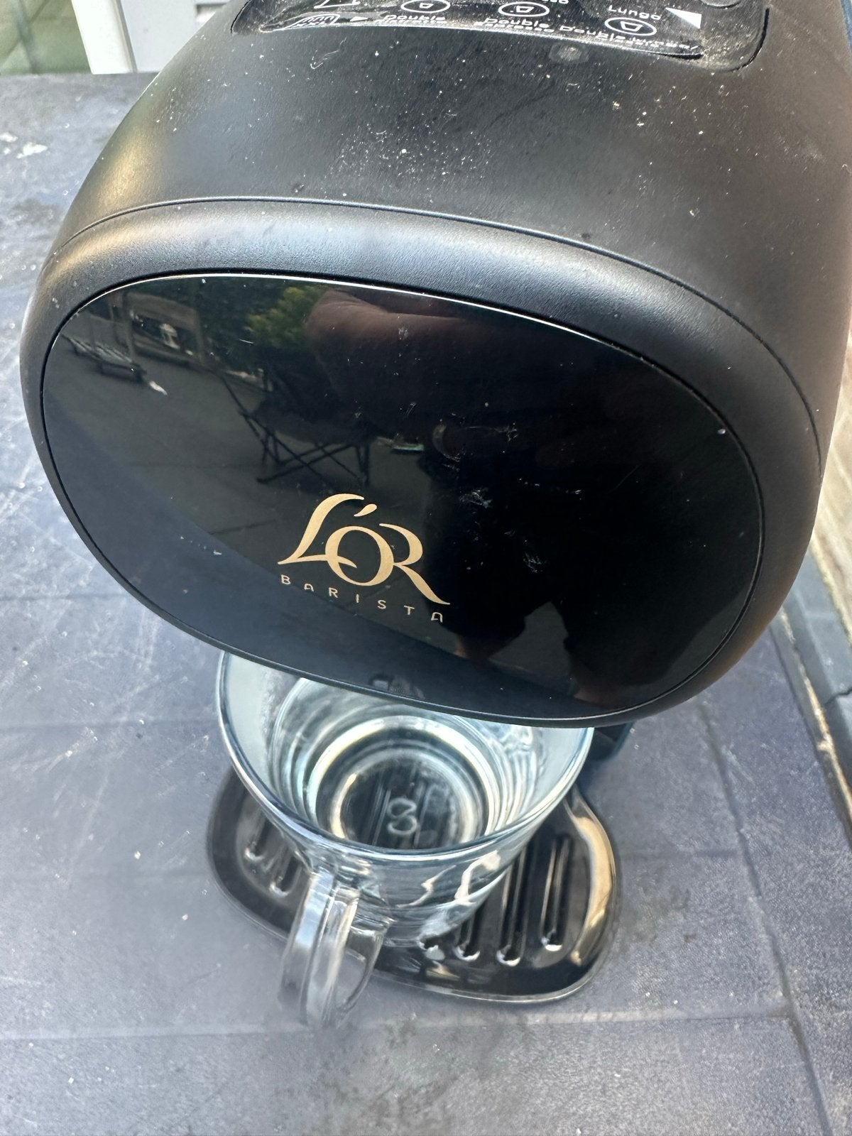 L'OR Barista koffiezetapparaat - Zwart, Koffiepads en cups, Gebruikt, Koffiemachine, Ophalen of Verzenden