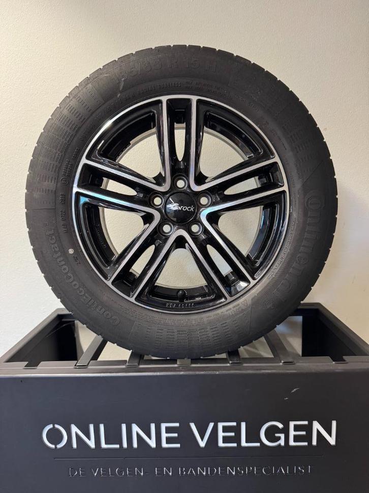 Zomer Set 15 inch RC27 5x100 velgen VW Polo AW + Banden, Auto-onderdelen, Banden en Velgen, Niet ingevuld, Gebruikt, 15 inch, Velg(en)