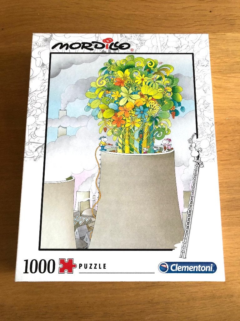 Puzzel Mordillo 1000 stukjes, Ophalen of Verzenden, 500 t/m 1500 stukjes, Zo goed als nieuw, Legpuzzel
