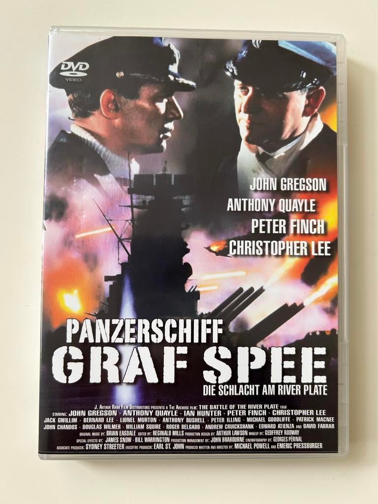 -Panzerschiff Graf Spee -v. Powell & Pressburger, Vanaf 12 jaar, Ophalen of Verzenden, Zo goed als nieuw, Oorlog