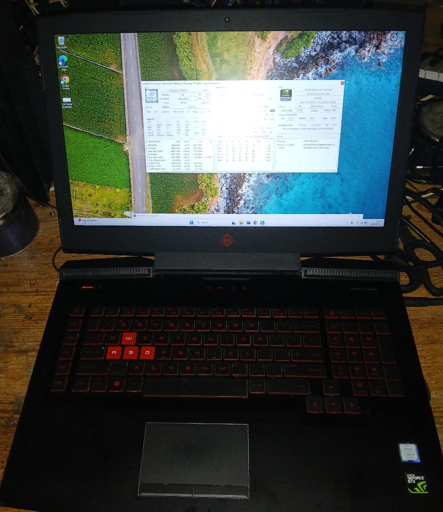 HP Omen 17-an036nd gaming laptop --> 6gb videokaart <--, Hp, Gebruikt, Met videokaart, 2 tot 3 Ghz