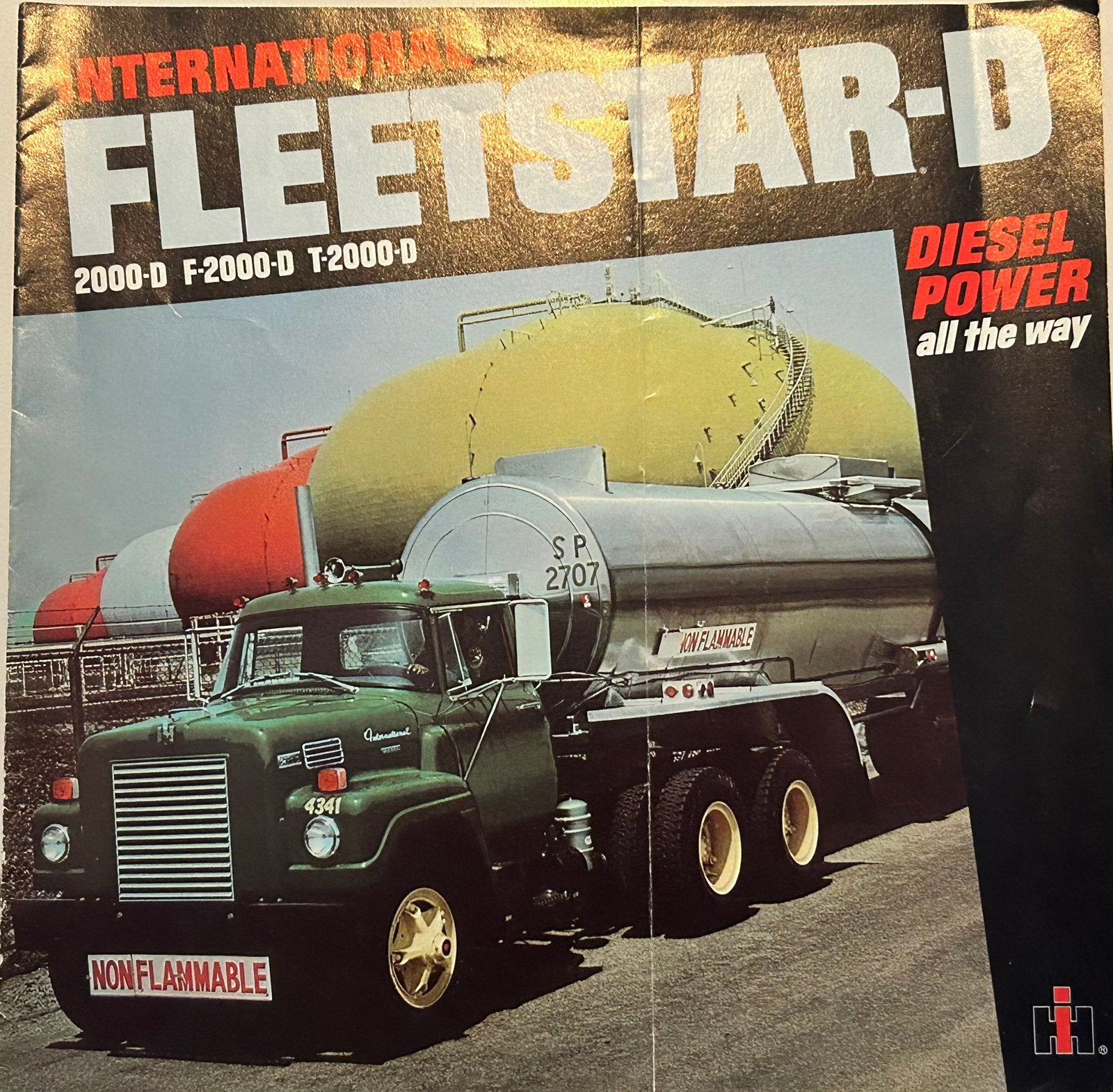 International usa vrachtwagen folder, Verzenden, Gelezen, Overige merken
