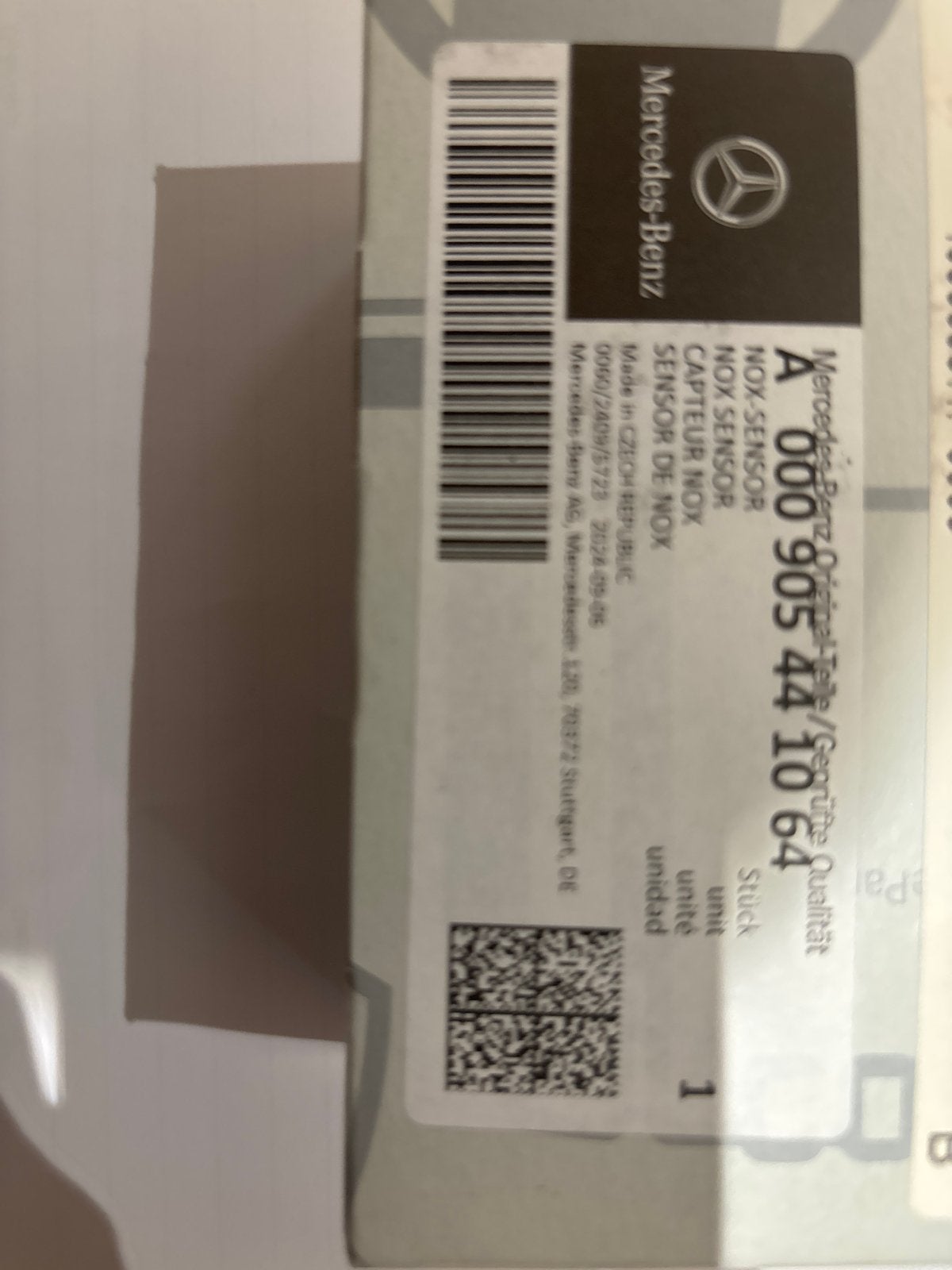 Nox Sensor Mercedes-Benz A0009054410 - Nieuw, Ophalen of Verzenden, Nieuw, Mercedes-Benz