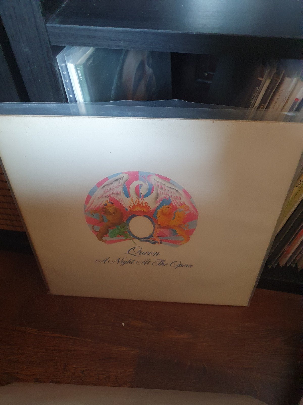 Queen - A Night At The Opera LP (Originele Persing), Cd's en Dvd's, Ophalen, LP, Gebruikt, Originele persing