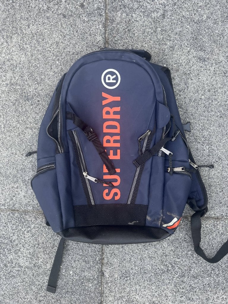 Superdry Tarp Rugzak, Gebruikt, 25 tot 40 cm, Ophalen of Verzenden, Overige merken