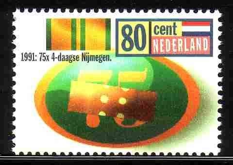 Nederland 1991 1477 Vierdaagse, Postfris, Ophalen of Verzenden, Na 1940, Postfris
