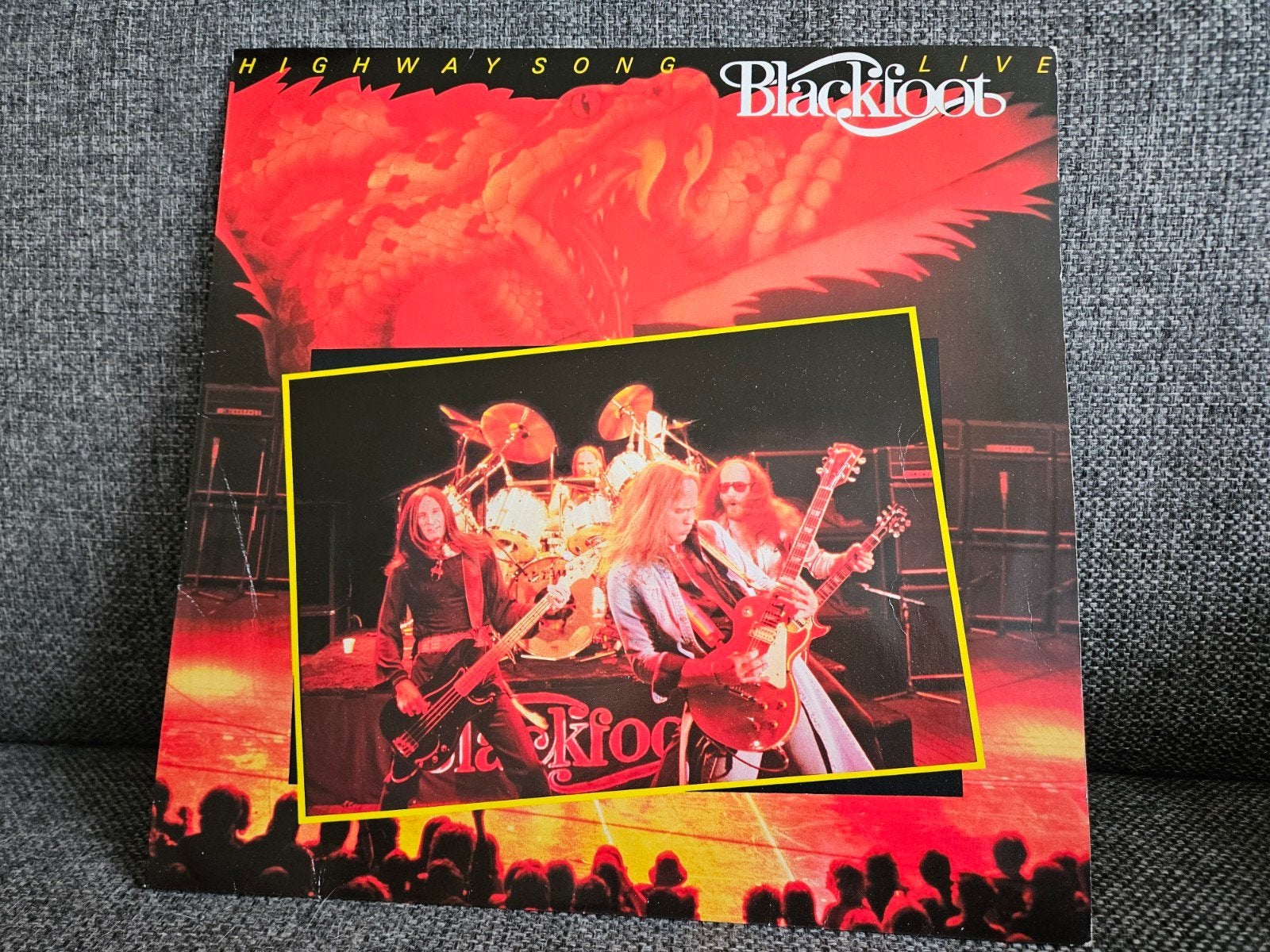 LP ~ Blackfoot - Highway Song Live, Cd's en Dvd's, Vinyl | Rock, LP, Ophalen of Verzenden, Zo goed als nieuw, Classic Rock
