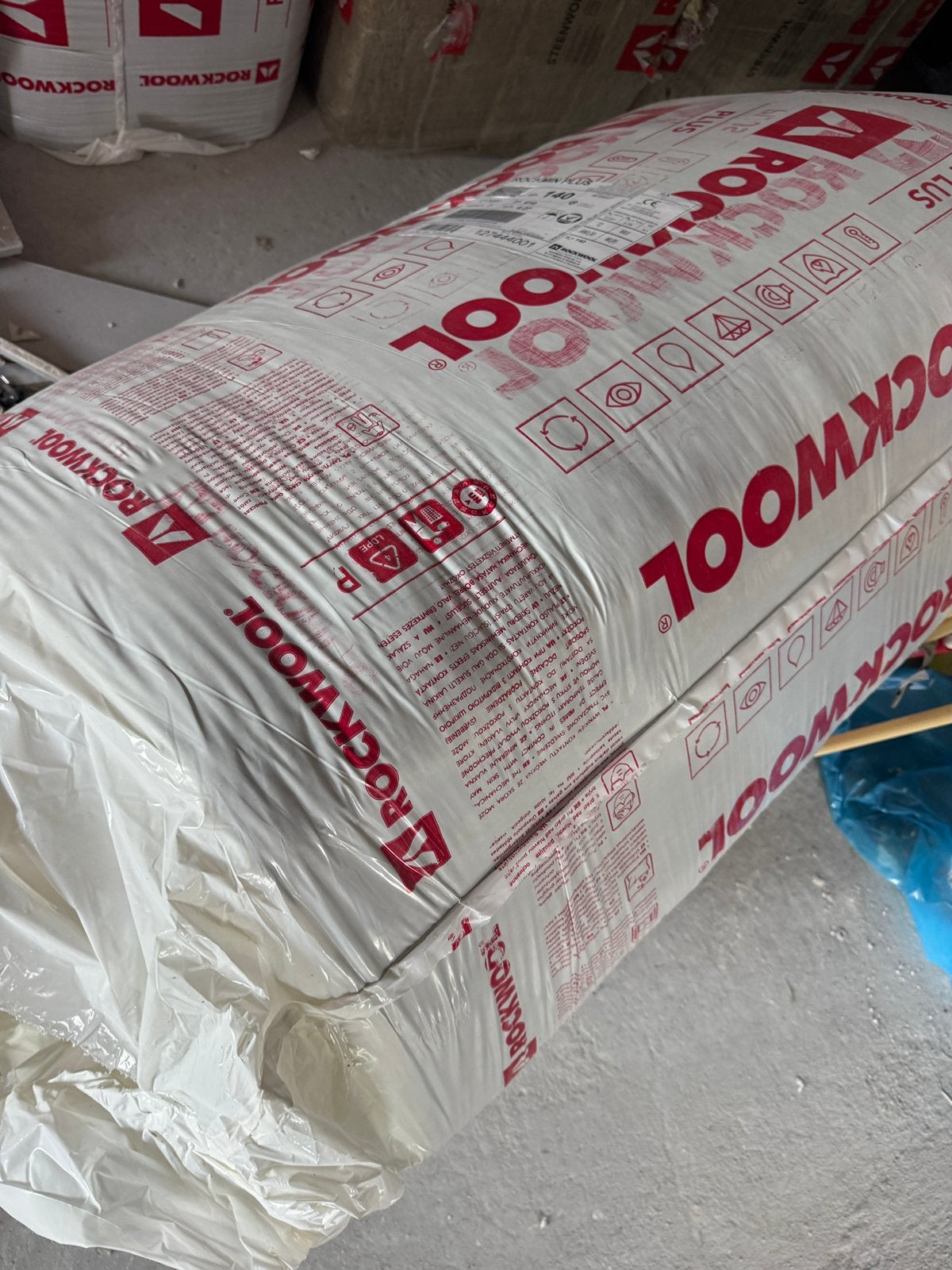 Rockwool isolatie, Ophalen, 12 cm of meer, Steenwol, Zo goed als nieuw
