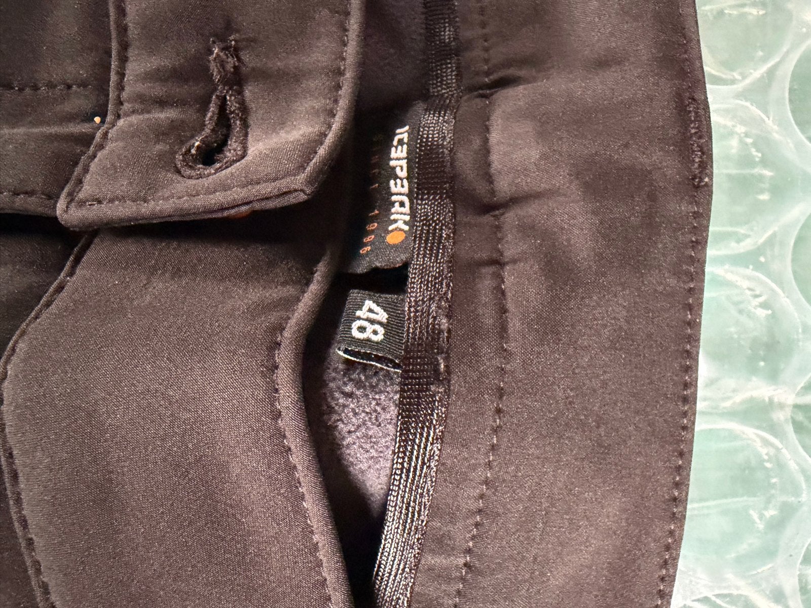 Nieuwe Icepeak outdoorbroek - Diep zwart, maat 48, Ophalen of Verzenden, Nieuw, Maat 46/48 (XL) of groter, Zwart