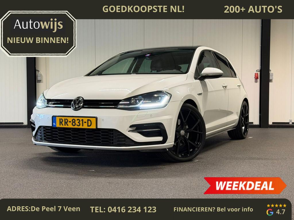 Volkswagen Golf 1.5 TSI Highline Business R|PANO|LED|LEDER|C, Euro 6, 4 cilinders, 150 pk, Wit