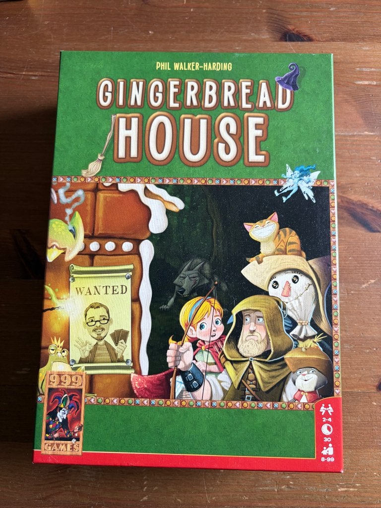 Gingerbread House bordspel, Hobby en Vrije tijd, Gezelschapsspellen | Bordspellen, Een of twee spelers, Ophalen of Verzenden, Gebruikt