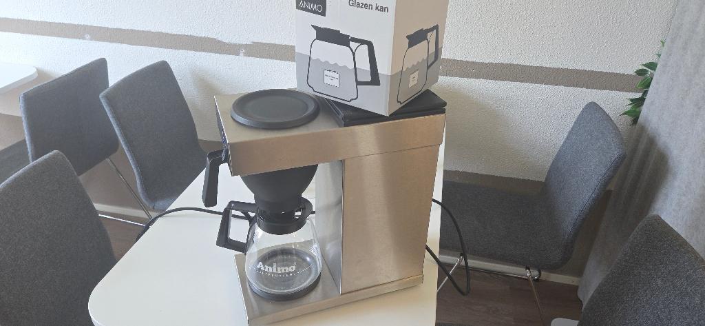 Animo koffiezetapparaat, Witgoed en Apparatuur, Koffiezetapparaten, Ophalen, Gebruikt, Koffiemachine, Gemalen koffie