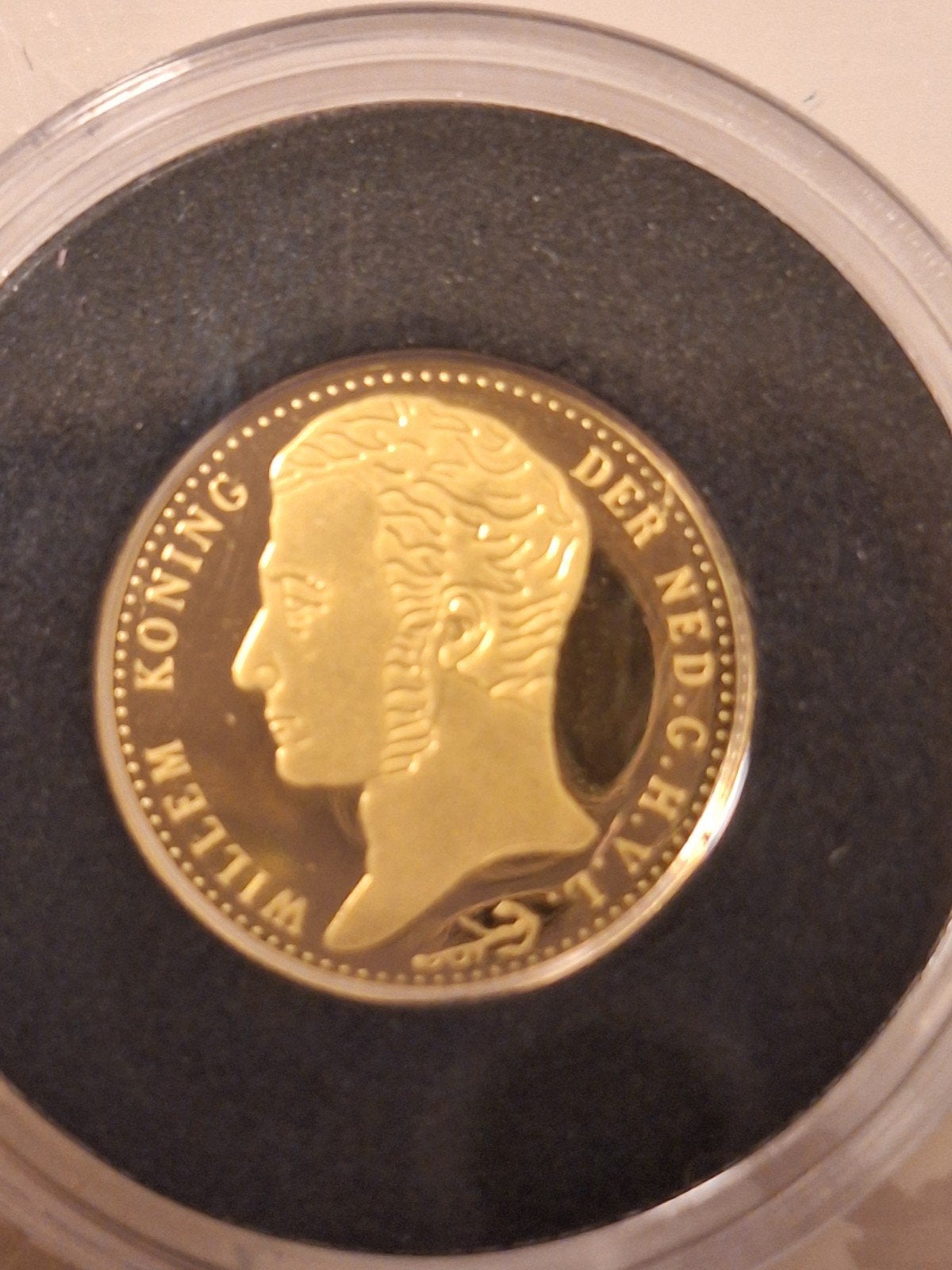 Gouden 10 Gulden Munt Koning Willem I, Koning Willem I, Losse munt, 10 gulden, Goud