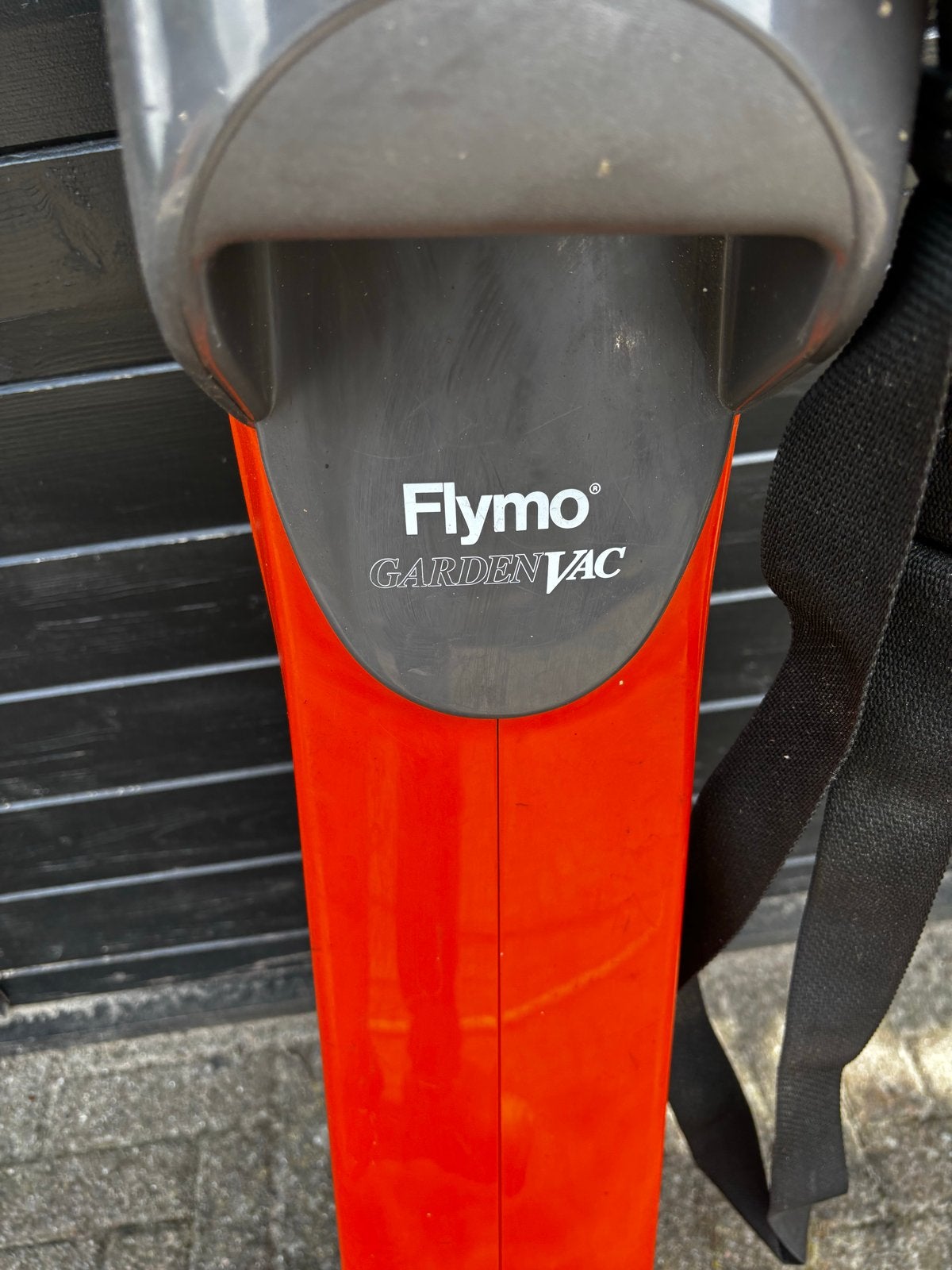 Flymo GardenVac bladblazer/bladzuiger met versnipperfunctie, Tuin en Terras, Bladblazers, Gebruikt, Ruggedragen, Ophalen of Verzenden