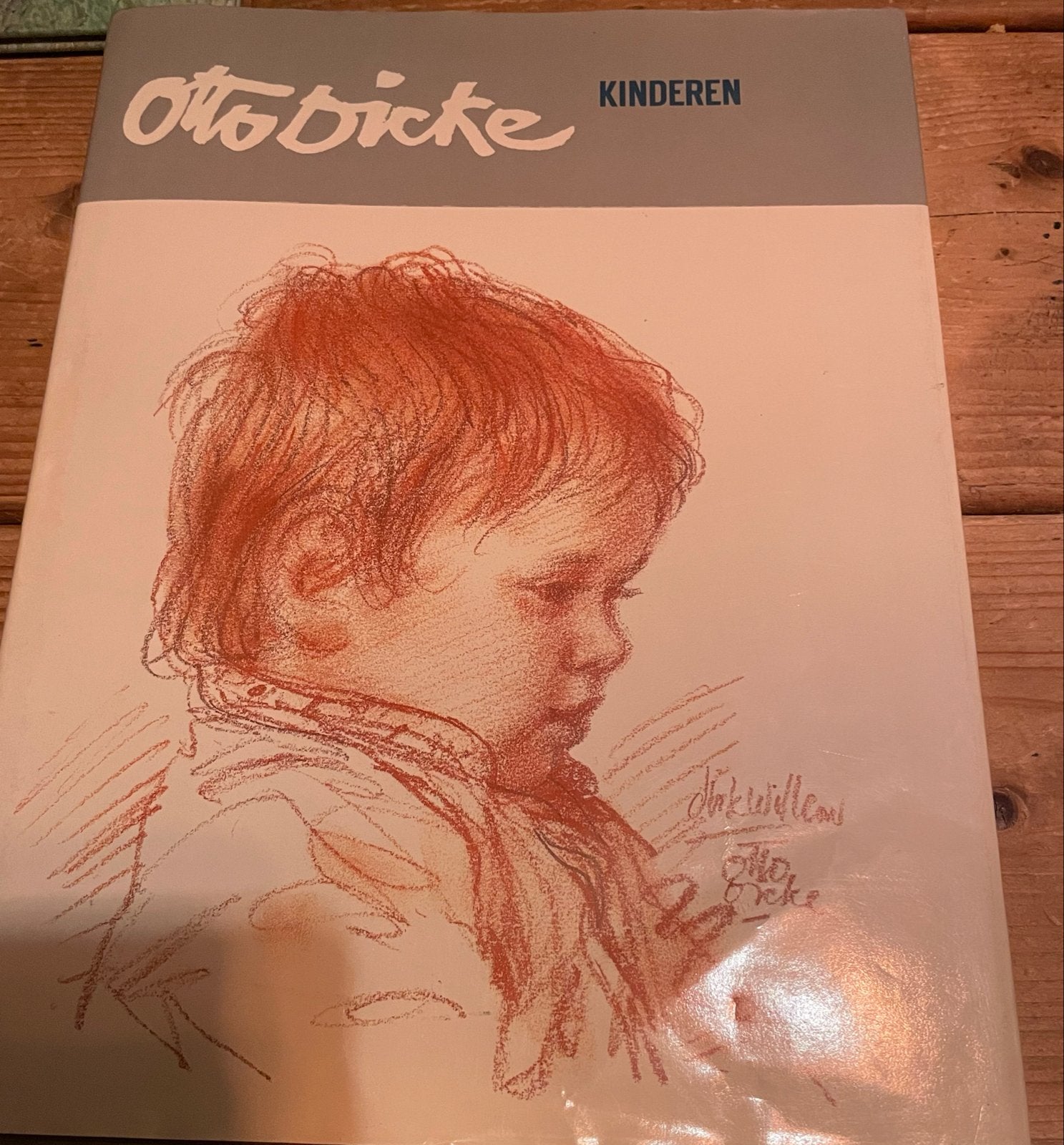 Otto Dicke - Kinderen (1988) - Prachtige illustraties, Boeken, Ophalen of Verzenden, Gelezen, Non-fictie